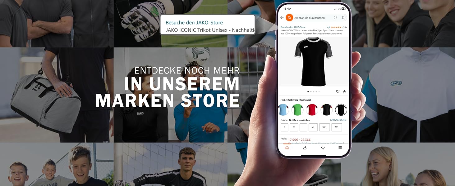 Воротарські рукавички JAKO Performance Basic RC Pection для дітей, розмір 9, темно-синій