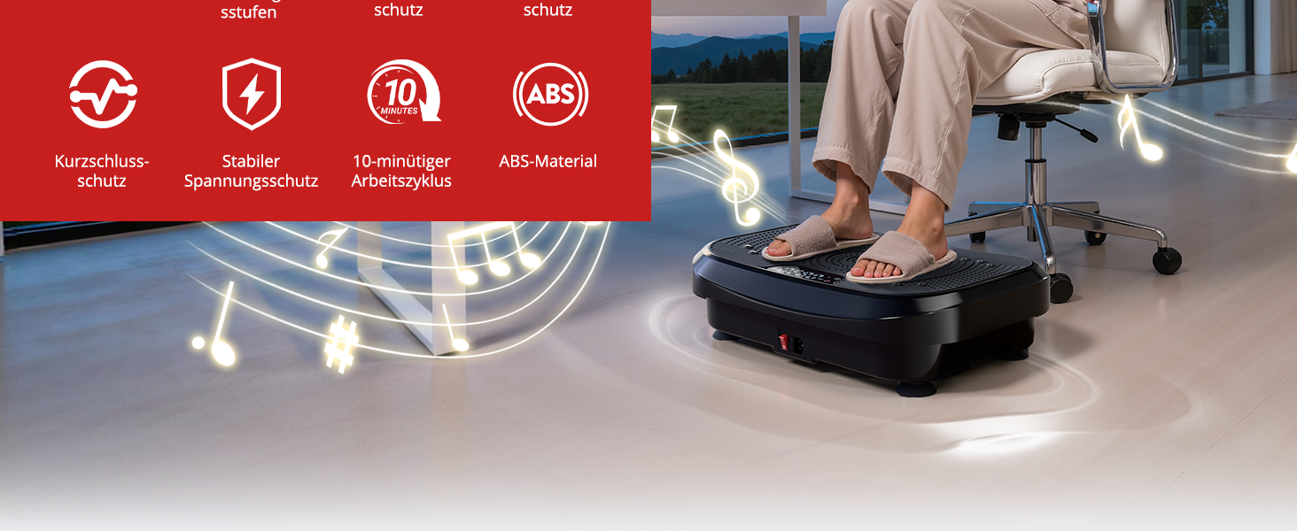 Платформа для вібраційного тренування MOMODA 2026 - для схуднення та спалювання жиру, 120 рівнів швидкості, для жінок та чоловіків