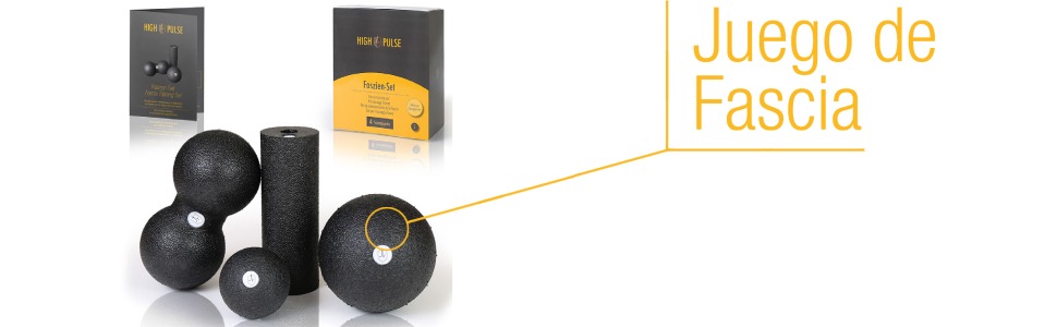 Набір для міофасціального релізу High Pulse® — масажний набір для розслаблення м'язів та відновлення