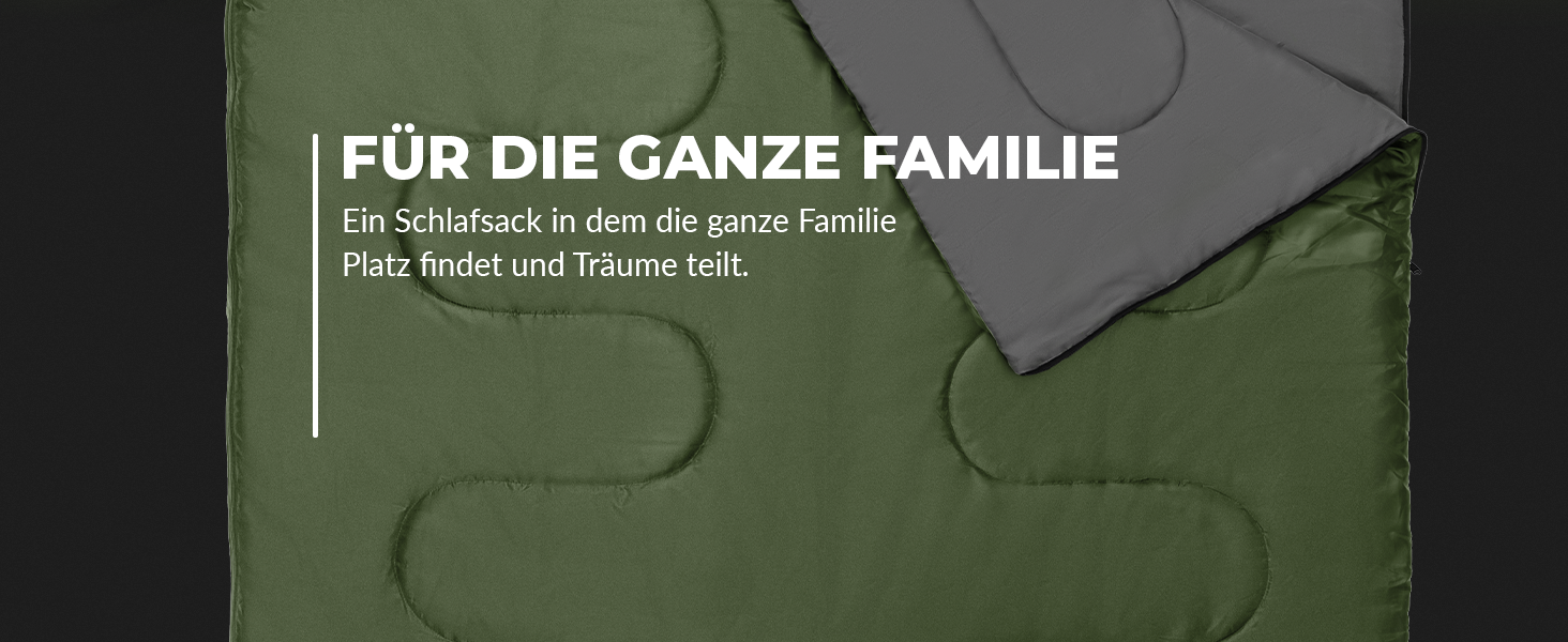 Спальний мішок для кемпінгу з капюшоном до -3°C з подушкою - зимовий та літній спальний мішок на 3-4 сезони (75 x 220 см) - для жінок та чоловіків (теплий) Зелений 280GSM