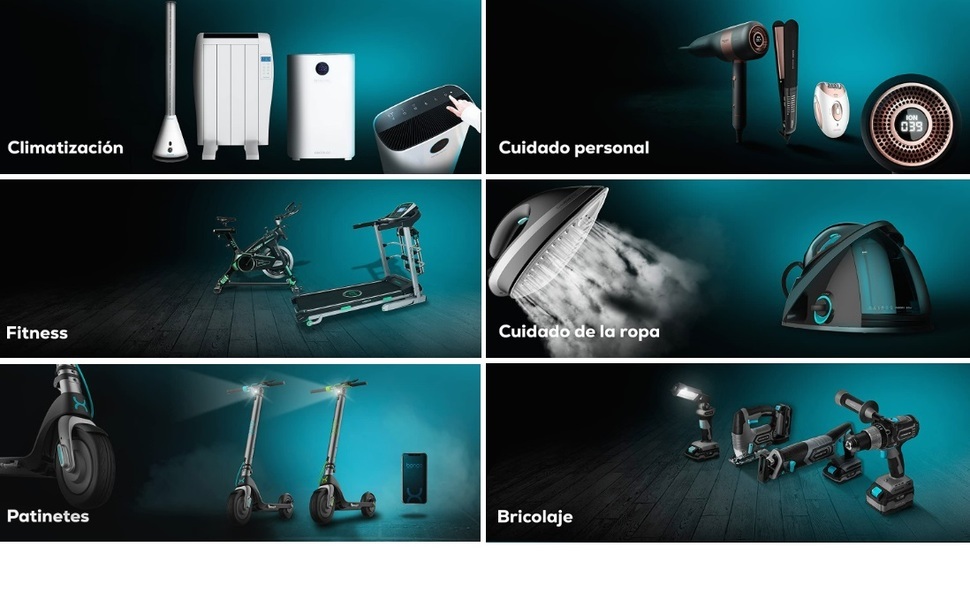 Біговий тренажер Cecotec DrumFit WayHome: нахил, масажний пояс, гантелі, 1-18 км/год, 12 програм, широка бігова поверхня