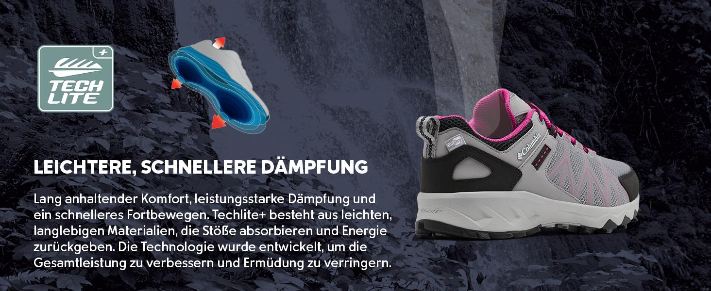 Черевики для жінок Columbia Peakfreak II Outdry WP, чорний (Black x Ti Grey Steel), 39 EU