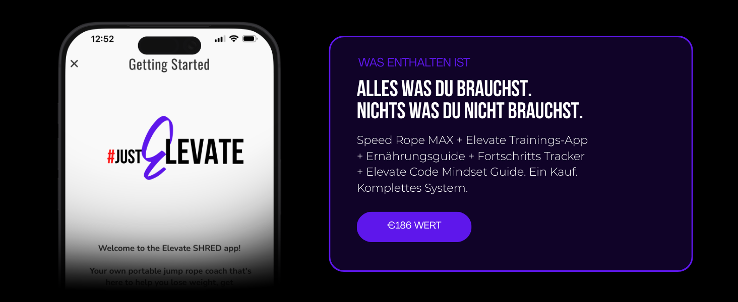 Професійний стрибковий канат Elevate Speed Rope MAX з міцного ПВХ та нейлоновим сердечником, 5 мм, до 3 метрів, рожевий