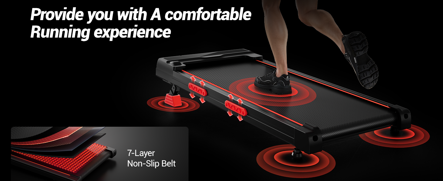 Walking Pad з нахилом 15% та швидкістю 10 км/год: компактний біговий тренажер для дому та офісу, LED-дисплей, пульт дистанційного керування, 2.5PS, максимальне навантаження 136 кг, тиха робота