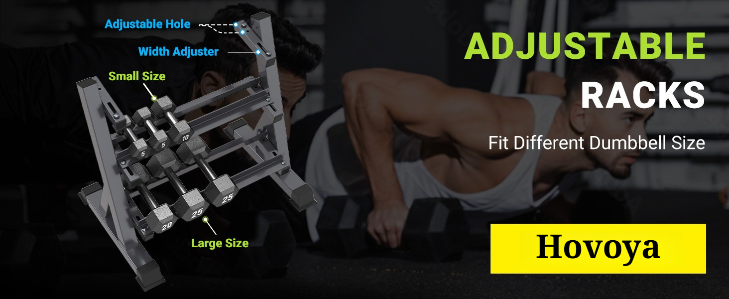 Стойка для гантелей з вантажопідйомністю 500 кг, 3 полиці для зберігання гантелей, 96 x 48 x 91 см (гантелі не входять до комплекту)