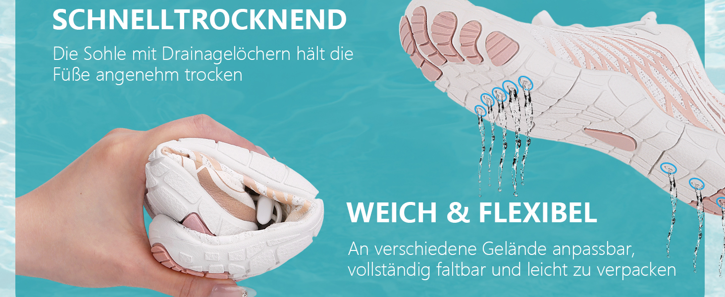 RUYI Взуття для пішоходів без шкарпеток унісекс, швидковисихаюче, для плавання, м'яке, легке, трейлові кросівки, фітнес-взуття з антиковзкою підошвою та широкою передньою частиною, A09, фіолетовий, 40 EU