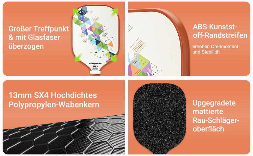 Набір для піклболу: ракетки з графіту та скловолокна, м'ячі та сумка | Ідеально для початківців