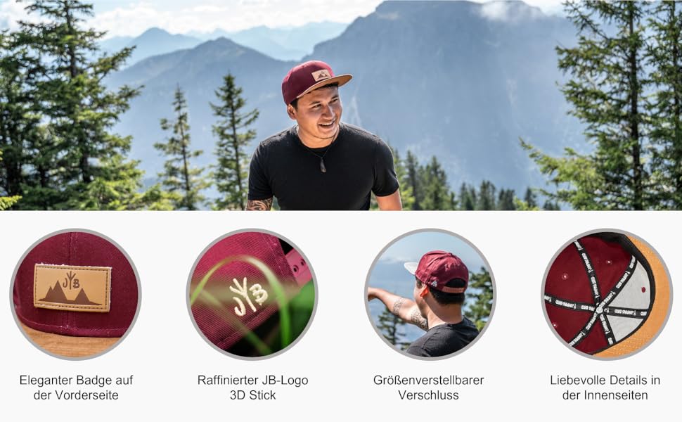 Унісекс кепка-снапбек Jumping Bird чорна, регульована бейсболка для активного відпочинку