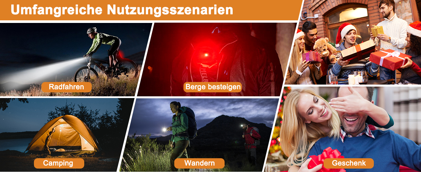 Owleye: комплект велоліхтарів на сонячній енергії, USB-зарядка (Type-C), StVZO, передній + задній ліхтар LED