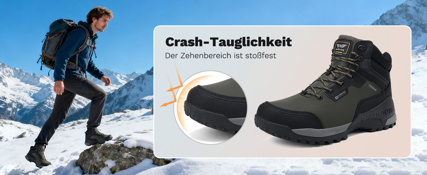 Черевики зимові чоловічі Arrigo Bello - тепла зимова взуття для роботи та прогулянок, розмір 41-46