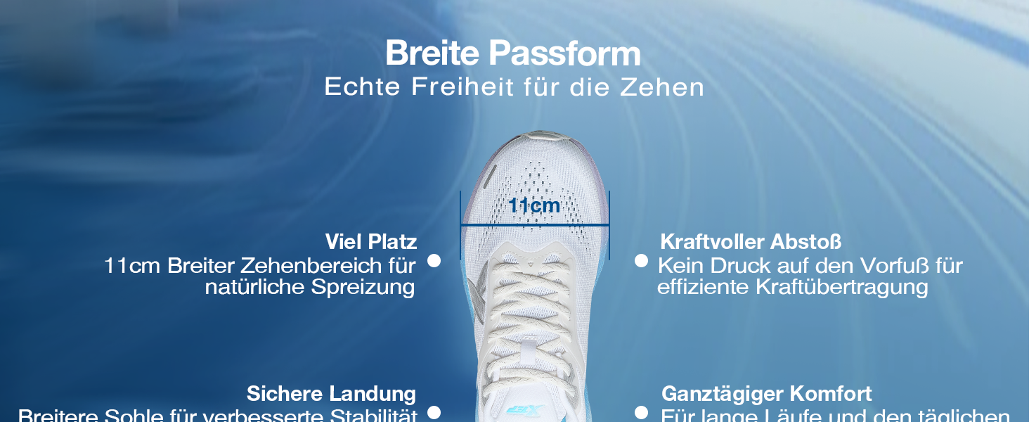 Кросівки XTEP для бігу та джогінгу, широкі, білі, 44 EU, з амортизацією та дихаючими властивостями