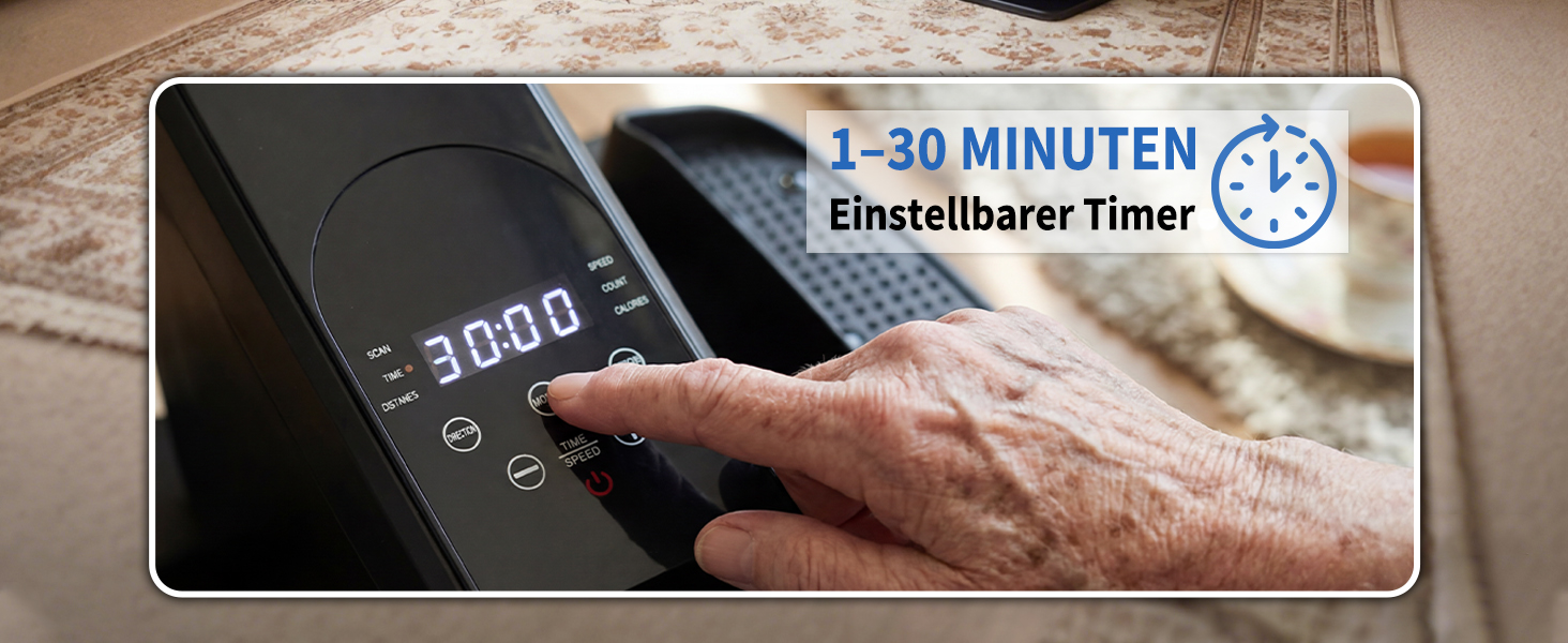 Електричний еліптичний тренажер Amonax для дому, міні крос-тренажер для сидіння, кардіо тренажер під стіл, для людей похилого віку