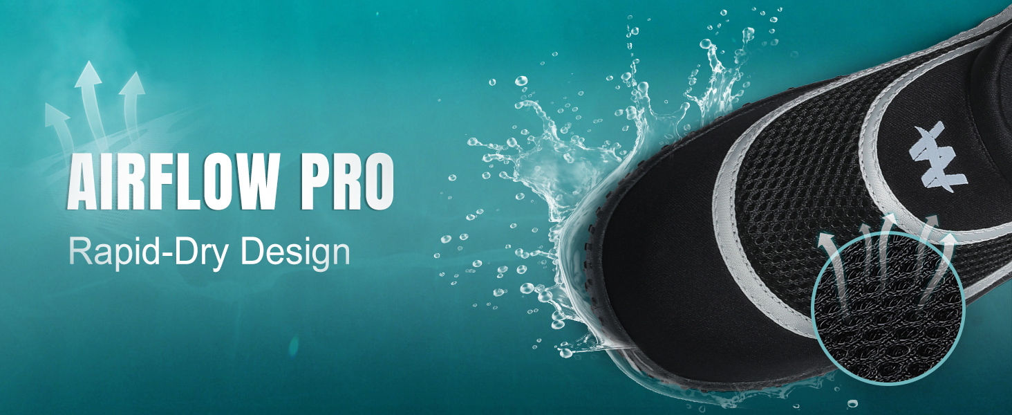 Водні черевики WateLves: дихаючі, швидковисихаючі, унісекс, для плавання, пляжу, басейну, розмір 39 EU, блакитний