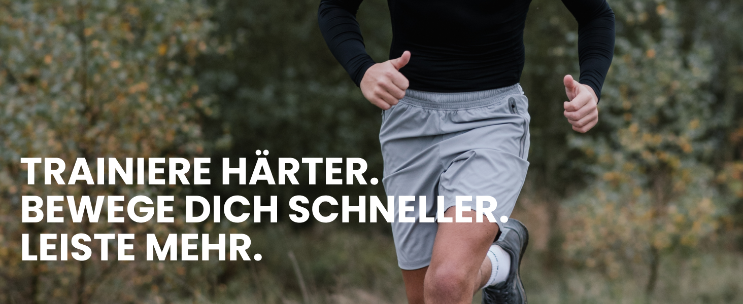 Шорти спортивні чоловічі короткі TCA - чоловічі шорти для занять спортом з кишенями на блискавці, червоні