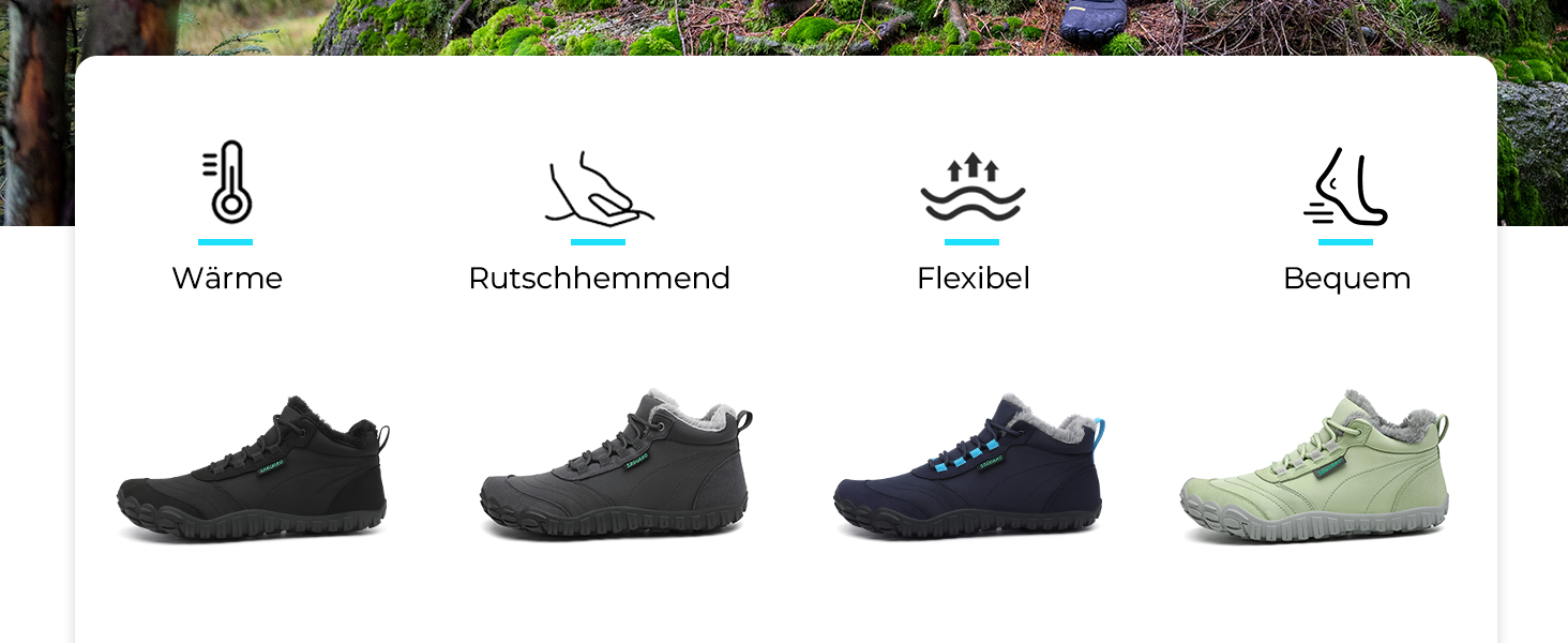 Зимові шкарпетки-тапки без шнурів SAGUARO для жінок та чоловіків, тепла підкладка, розмір EU 36-48, чорний