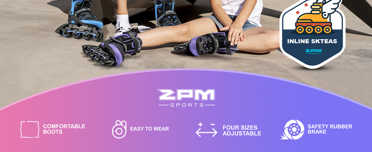 Ролики для дітей 2PM SPORTS, ролики для дівчаток та хлопчиків, середнього розміру (EU 34-37), зелені