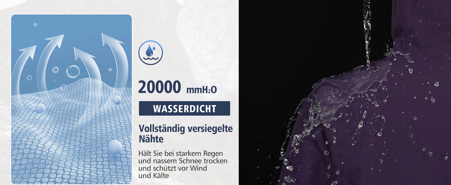 Жіноча куртка Pioneer Camp для сноуборду та гірськолижного спорту, водонепроникна, вітрозахисна, тепла, зимова, біла, розмір S