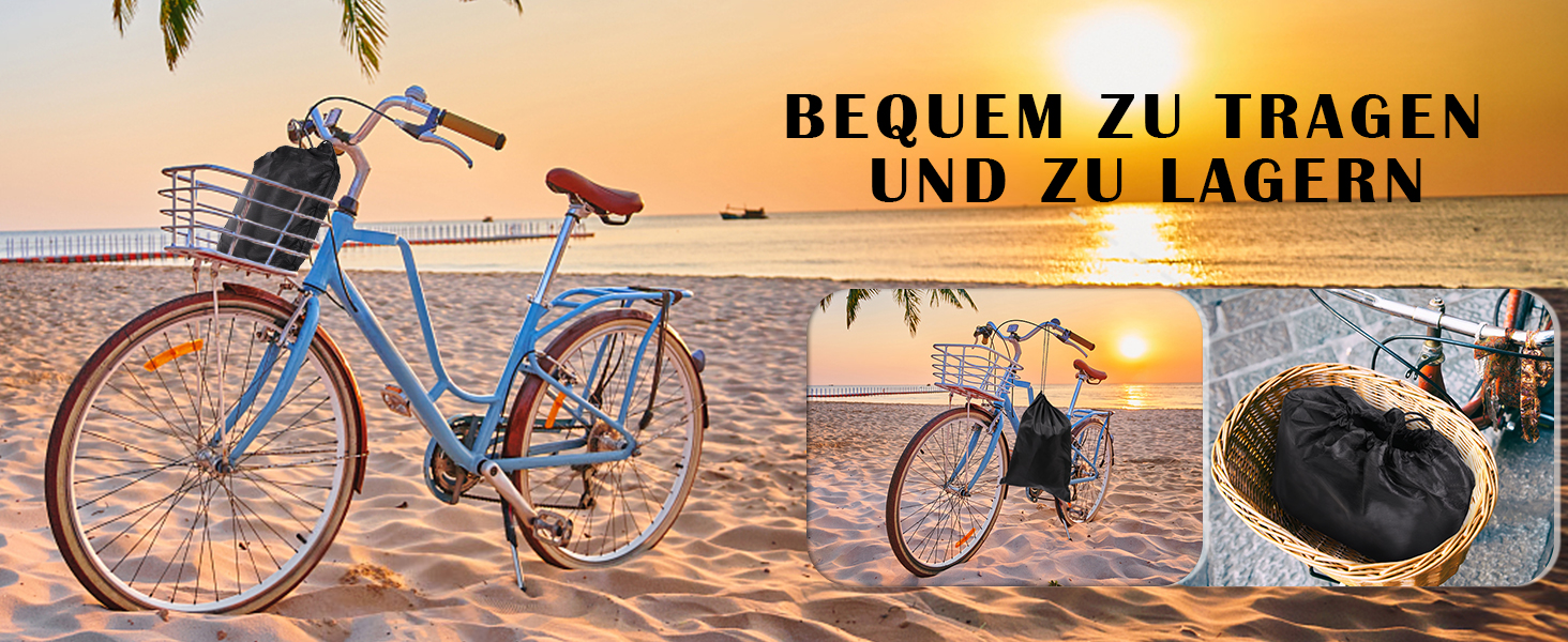 Водонепроникний чохол для велосипеда на 1 велосипед, 300D Oxford, захист від дощу, пилу, УФ-випромінювання та вітру, з світловідбиваючими смугами, сумка для зберігання