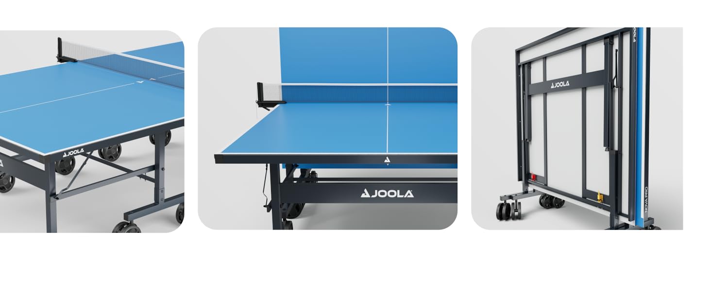 Стол для настільного тенісу JOOLA Nova Pro Plus – Outdoor, складний, з сіткою та регулюванням висоти