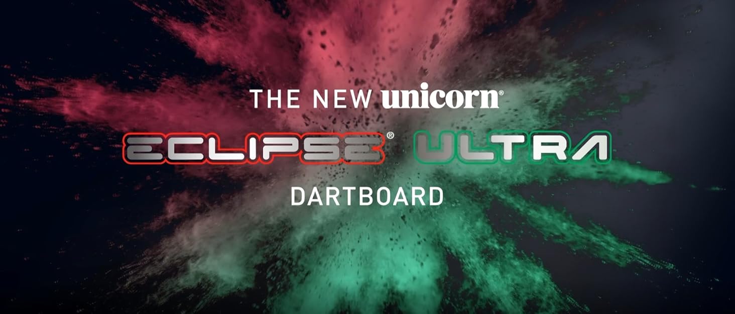 Дошка для дартсу Unicorn Eclipse Ultra Pro, чорна, 79900