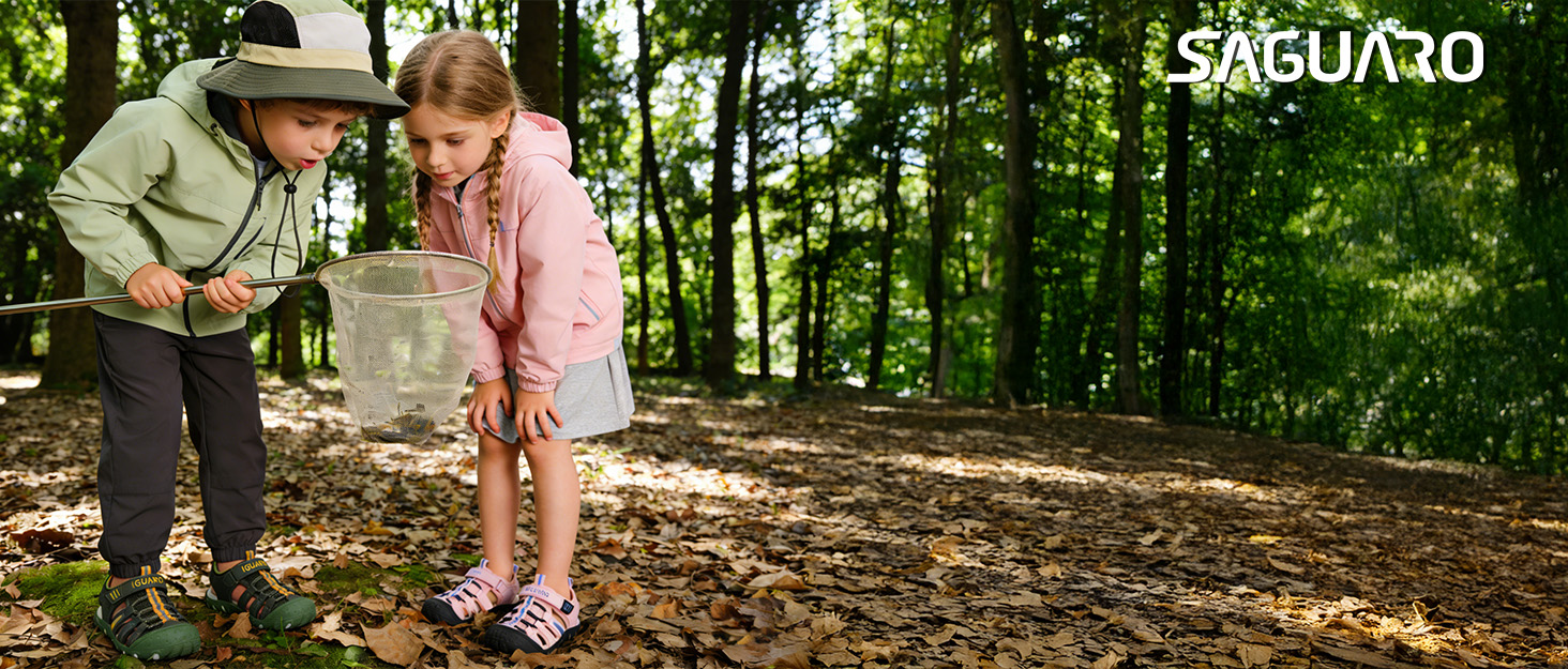 Сандалі дитячі SAGUARO закриті трекінгові для хлопчиків, літні, для активного відпочинку, зелені, розмір 36 EU