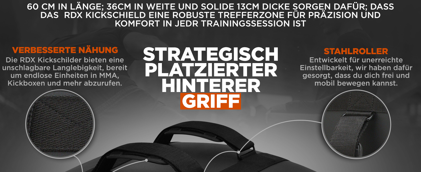 Шлагкішен RDX для бойових мистецтв: кикбоксинг, карате, ММА, муай-тай, таеквондо (1 шт., чорний)