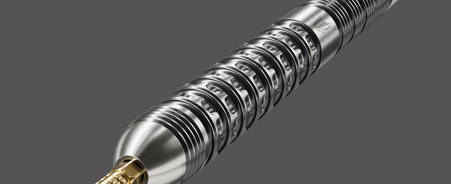 Дарти сталеві Target Darts Redux 90% Tungsten (26G, 23/24/25/26G) з оперенням Pro Ultra Nr. 6 та шафтами Pro Grip - комплект