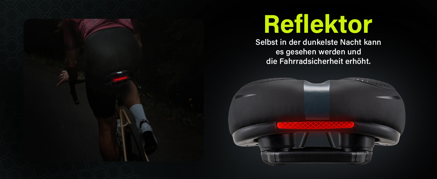 Широке ергономічне сідло для велосипеда: комфортне, дихаюче, з амортизацією. Підходить для чоловіків та жінок, Gravel Bike, MTB, e-MTB