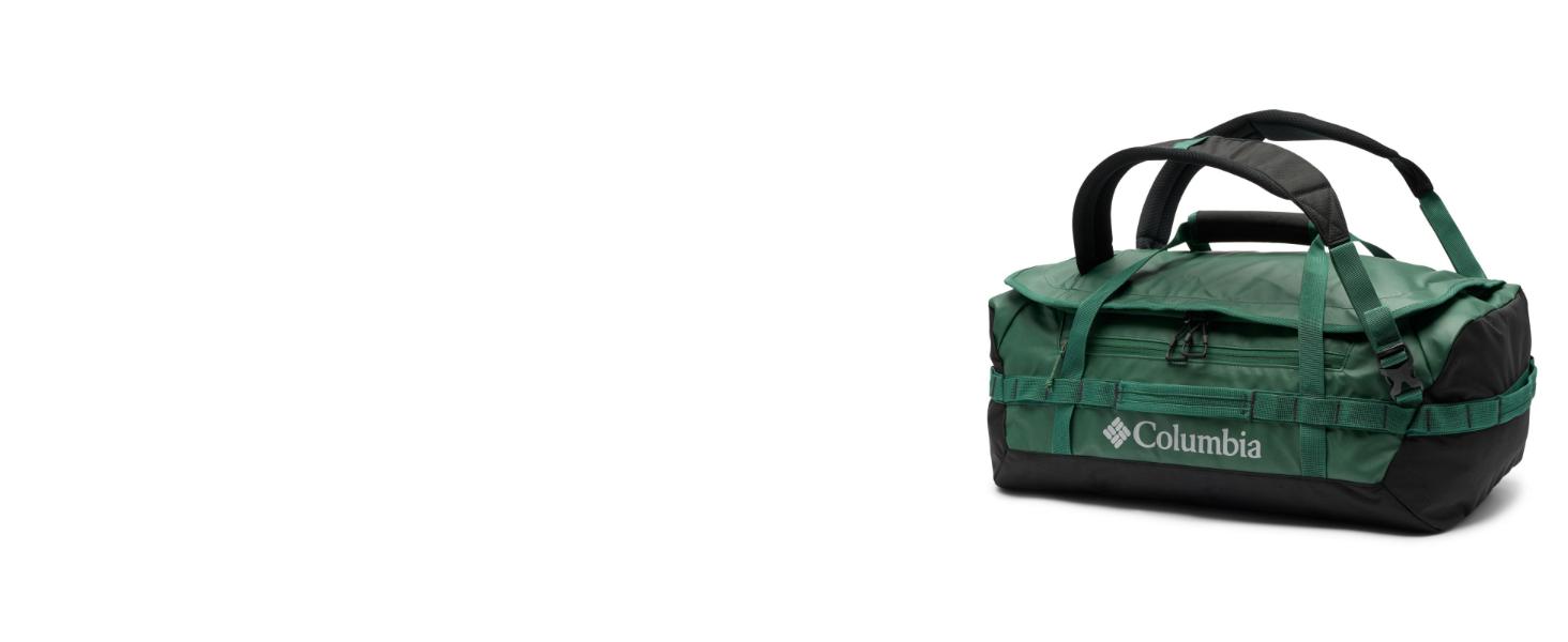 Спортивна сумка Columbia Landroamer 40L - унісекс, чорний та зелений