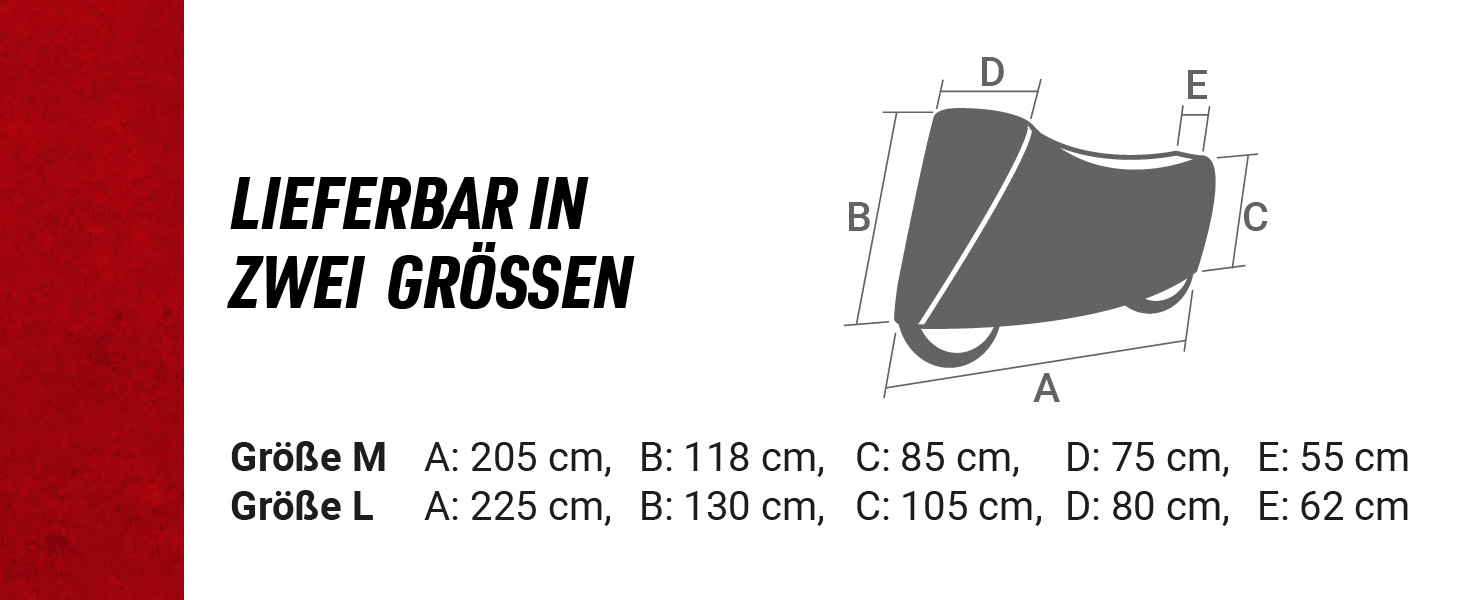 Чохол для мотоцикла Louis Indoor (XL-XXL) — еластичний, дихаючий, стійкий до розривів та пилу, захисний