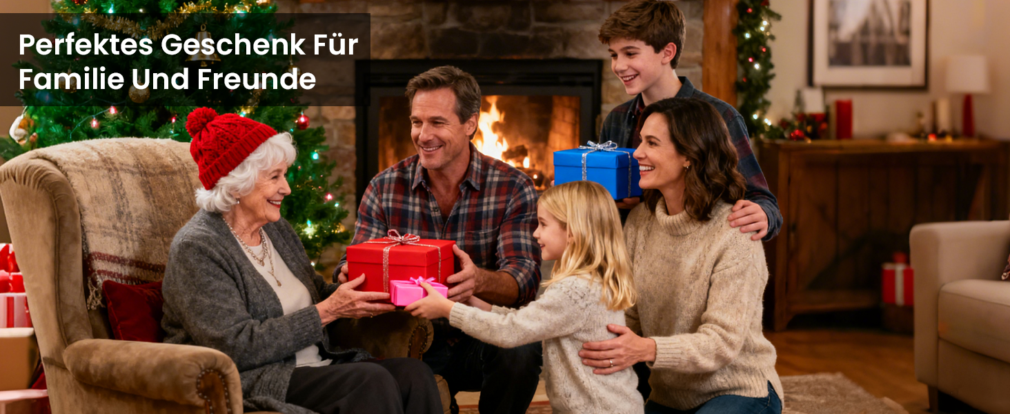 Електричний масажер для ніг TISSCARE з функцією шиацу, нагрівом, розминанням, роликами та натисканням. 360° регульована ручка. Для зняття болю, подарунок для жінок та чоловіків. Колір: сірий.