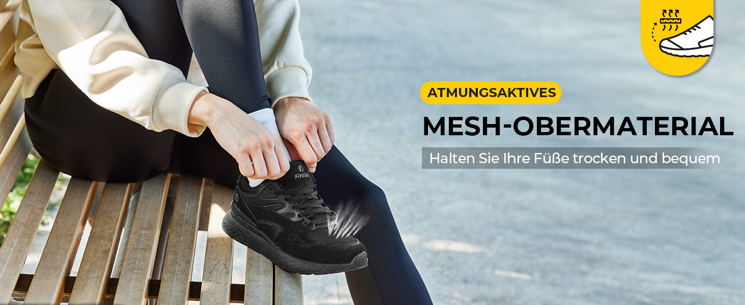 Жіночі кросівки для широкої стопи FitVille: бігові, для ходьби, фітнесу. Легкі, зручні, бежеві, розмір 37 EU