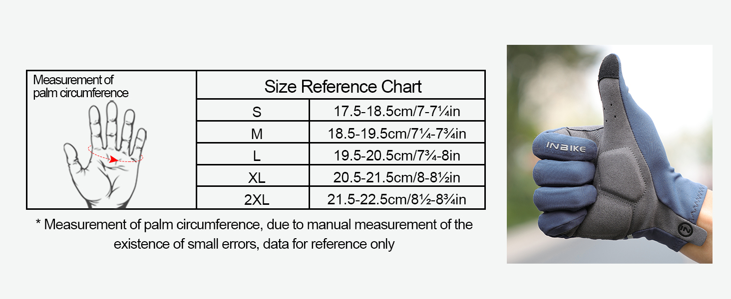 Велосипедні рукавички INBIKE зимові, чорні, для катання на велосипеді, лижах, бігу, з підкладкою для сенсорного екрану, теплі, вітронепроникні, антиковзаючі