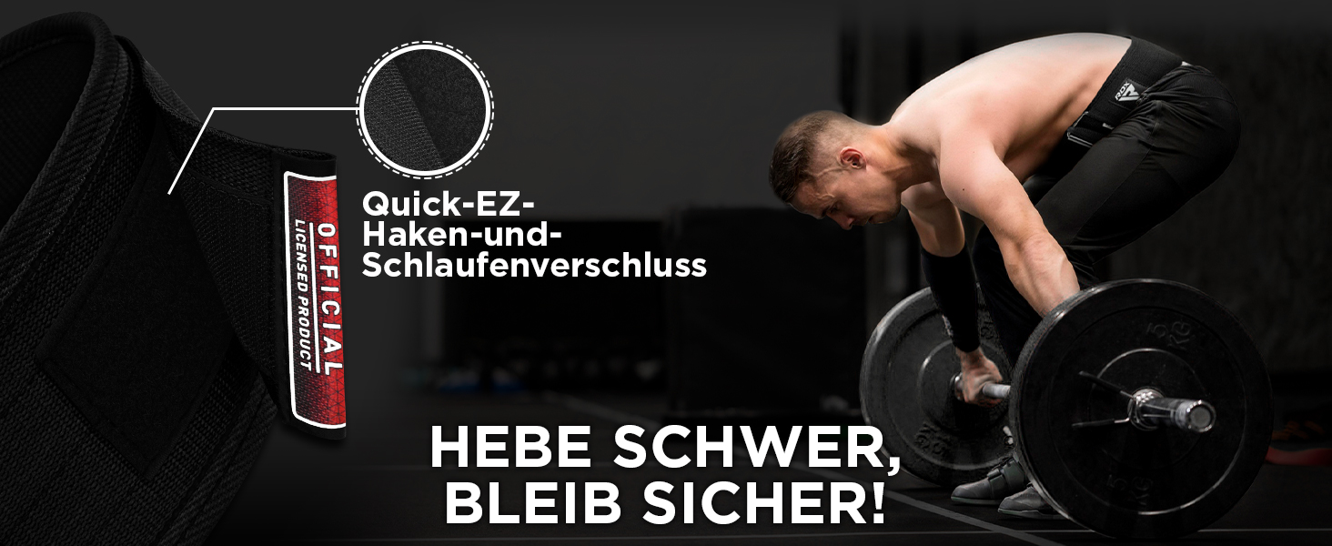 Побудований пояс для важкої атлетики RDX 4” з автоблокуванням, для пауерліфтингу, бодібілдингу та фітнесу, з підкладкою, сірий, чоловічий/жіночий