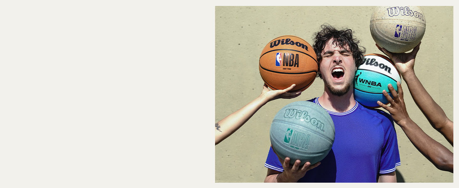 Баскетбольний м'яч Wilson WNBA Team Tribute Atlanta Dream, офіційний жіночий, розмір 6 (72 см)