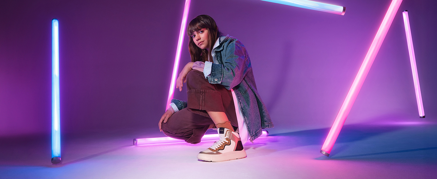 Дитячі кросівки Geox Jungen J Magnetar Boy B AbxSneaker, 38 EU, Military Lime