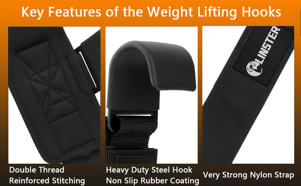 Набори для тяги Linster: пара для силових тренувань, кросовер, підйом, важка атлетика, бодібілдинг, для чоловіків та жінок