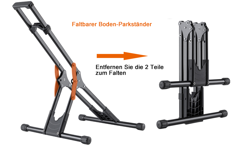 Підставка для велосипеда CXWXC для 20''-29'' та 730C MTB, шосейних велосипедів. Складана підставка для зберігання в приміщенні, гаражі, на вулиці