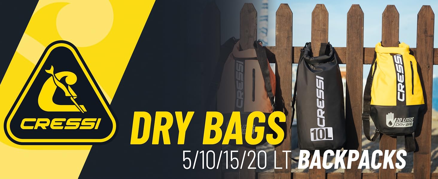 Водонепроникні сумки Cressi Orange 5 LT - унісекс, без застібки-блискавки