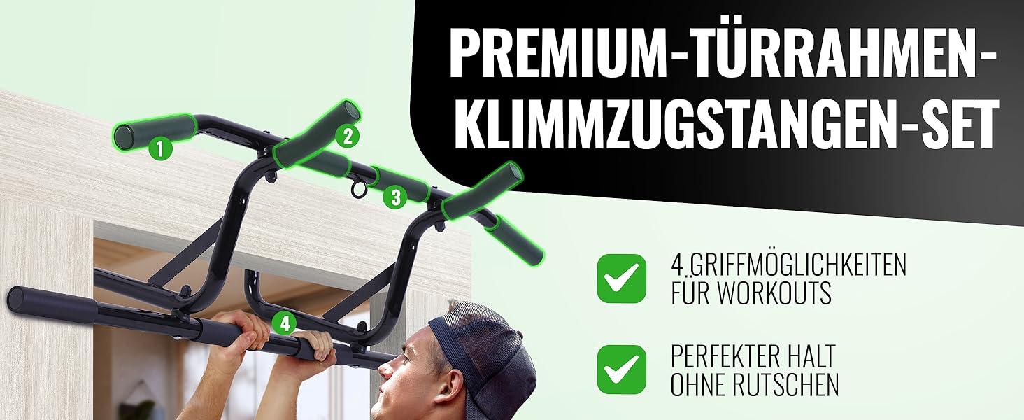 Климмер для дверного отвору без свердління, стабільний турнік для підтягувань та віджимань, з ременем для підтягувань, чорний, професійний, до 90 см