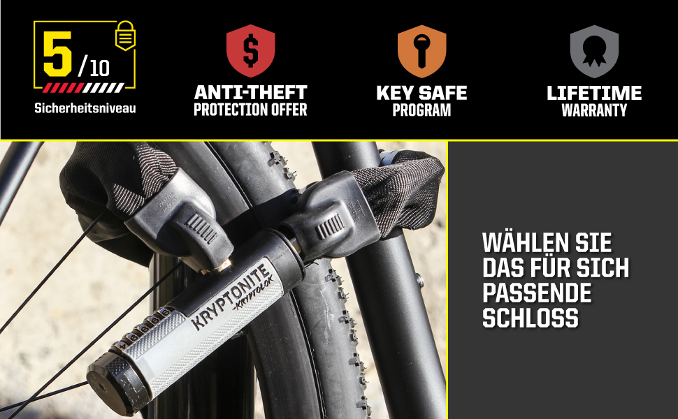 Замок ланцюговий Kryptonite Keeper 785 з цифровим замком, фіолетовий