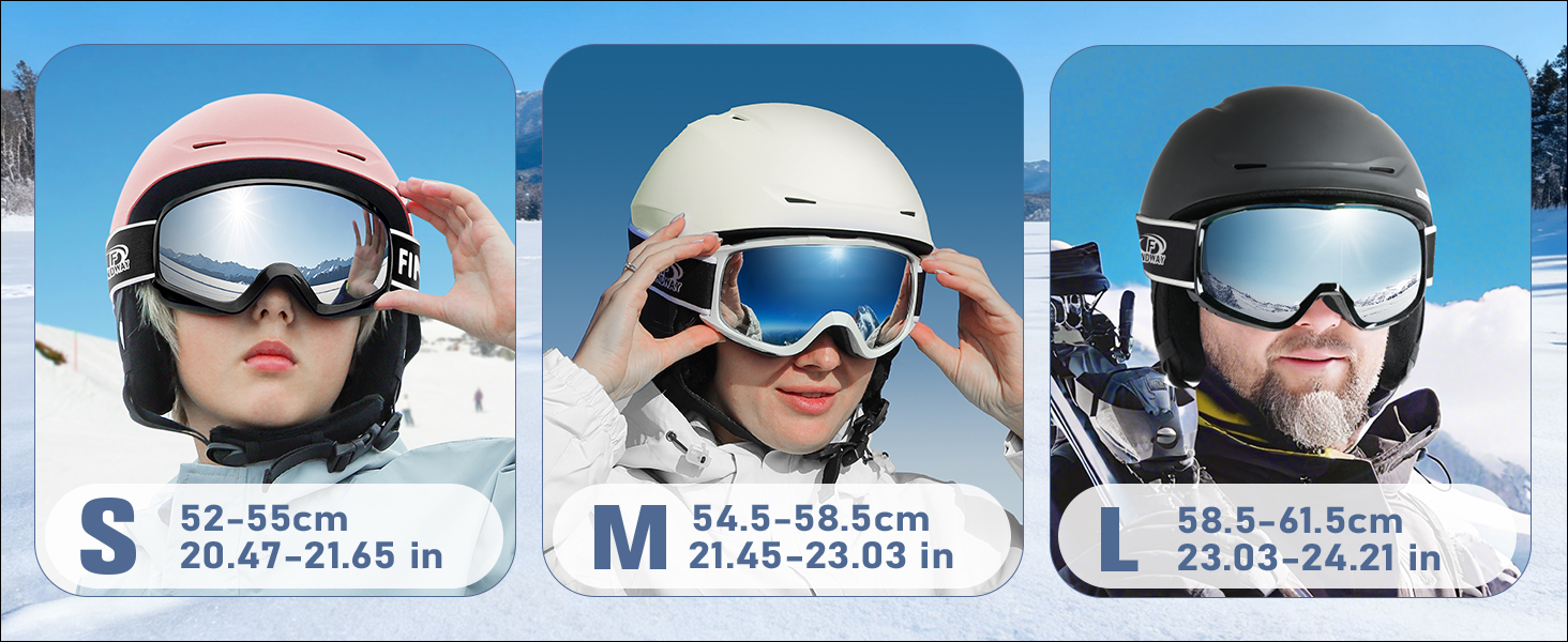 Шолом гірськолижний Findway для чоловіків та жінок, унісекс, з вентиляцією, для катання на лижах/сноуборді, розмір L (59-63 см), колір чорний