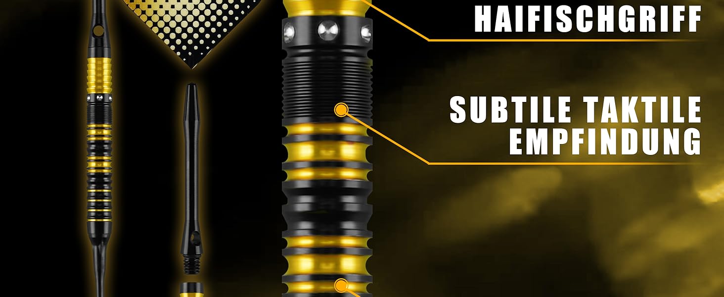 Дарти WIN.MAX Tungsten 90% - 3 шт, 18 г, професійні (золоті)