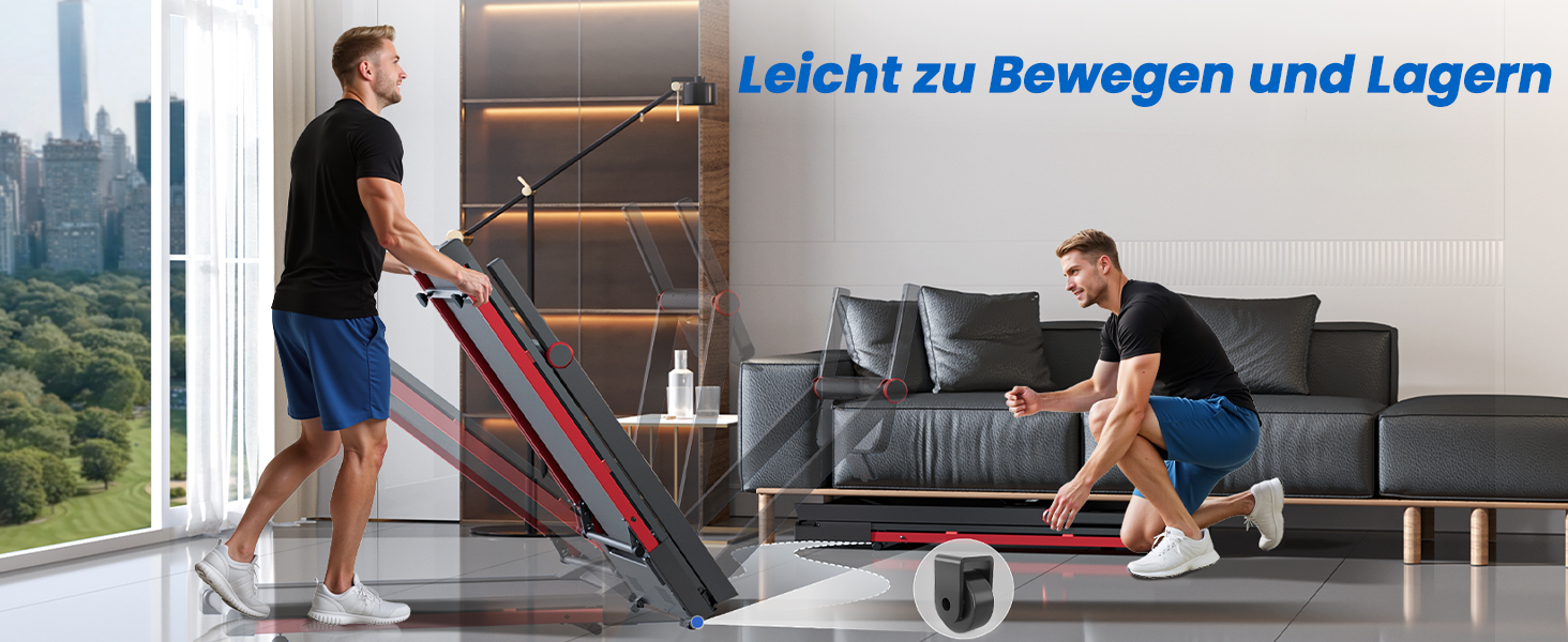 Бігова доріжка для дому 16 км/год, Walking Pad з нахилом 6%, бігове полотно 158 кг, велика площа бігу 112 * 42 см, тихе бігове полотно для дому та офісу, чорно-червоне