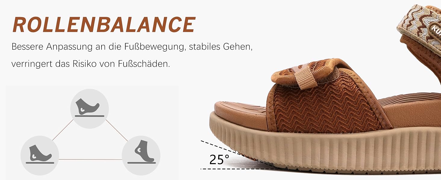 Зручні трекінгові сандалії KuaiLu для жінок: ортопедичні, для плоскостопія, піші прогулянки, літо, відкриті пальці, регульовані, чорний, коричневий