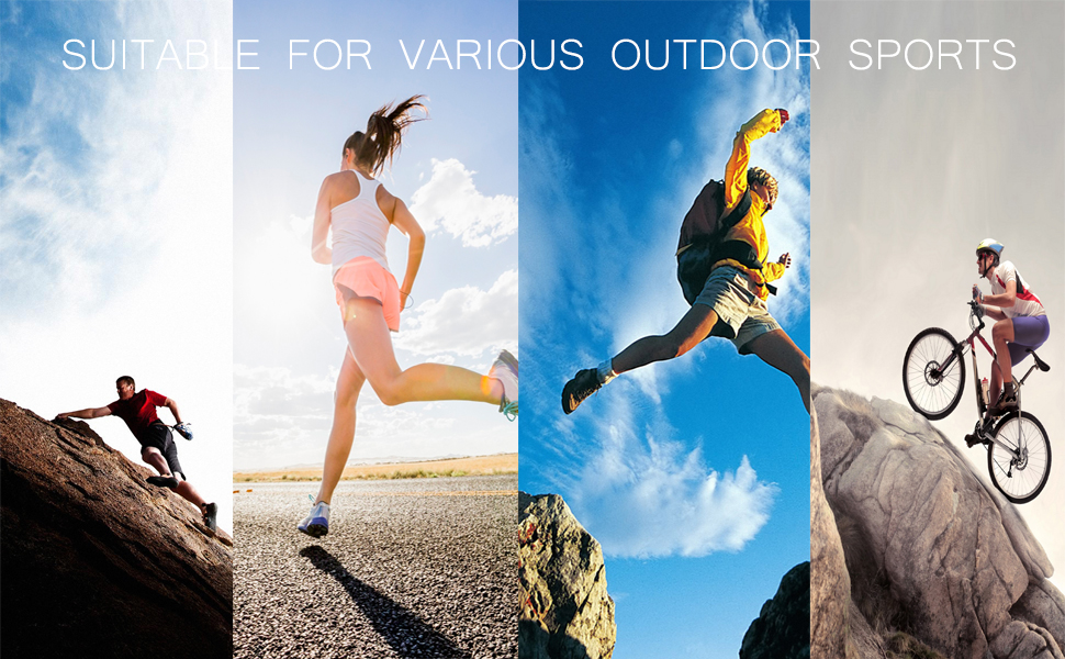 Черевики для хайкінгу (чоловічі та жіночі), водонепроникні, туристичні черевики, кросівки, для активного відпочинку, легкі, для кемпінгу, альпінізму, снікерси, чорний, 39 EU