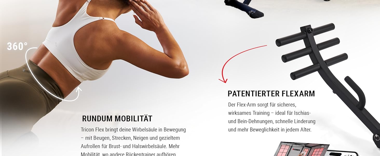 Тренажер для спини HAMMER Tricon – гіперекстензія, живіт, прес. Багатофункціональне обладнання для фітнесу