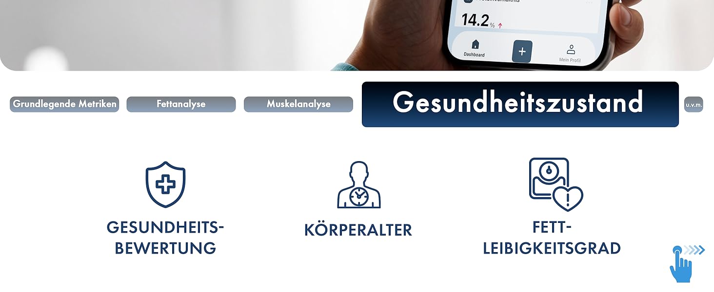 Інтелектуальна вага з аналізом складу тіла - WiFi та Bluetooth, TFT LCD дисплей, вимірювання жиру, м'язової маси, крокомір, акумулятор 800 mAh, сенсори для аналізу тіла