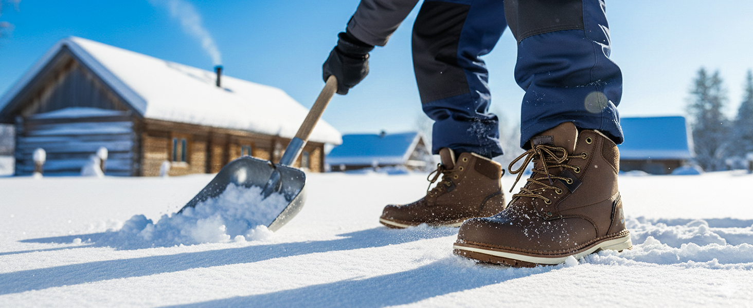 Чоловічі зимові черевики CC-Los: теплі, зручні, антиковзаючі, розмір 40-48 EU (44 EU широкі, сірі)