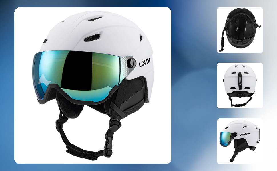 Шолом гірськолижний Kavolet для чоловіків та жінок, знімний візор, вентиляція, міцний, дихаючий